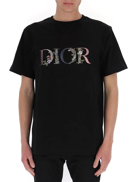 dior embroidered t shirt|dior oversized shirt.